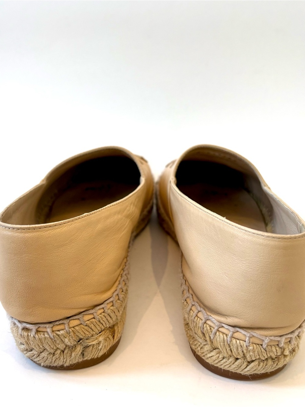CHANEL Leather Espadrilles, Size 39 - Picture 6 of 12